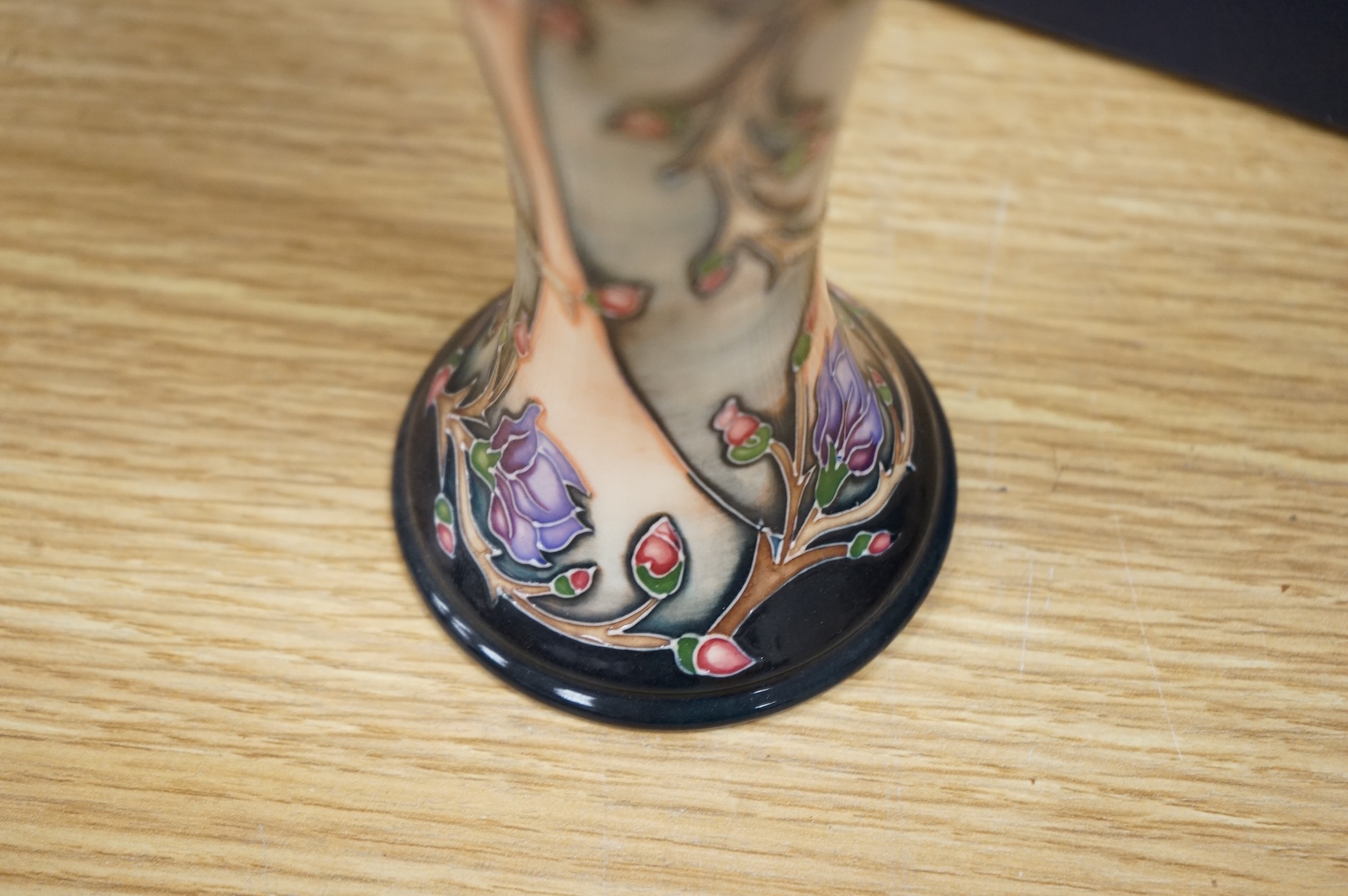 A Moorcroft, ‘Autumn Sunset’ vase by Rachel Bishop, 45/100, 2004